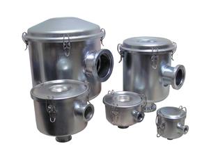 ISO Flange Inlet Vacuum Filters for laboratory vacuum pumps